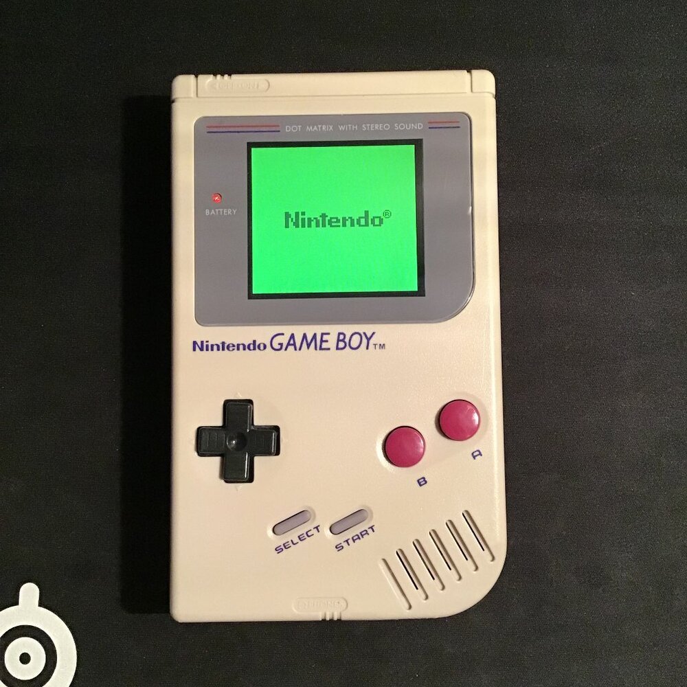 Upgraded Gameboy Original with IPS Screen | USB-C | Rechargeable Battery